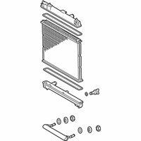 Toyota Yaris Radiator - 16410-AZ029 Radiator Assembly