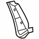 Toyota 52591-02170 Side Seal, Passenger Side