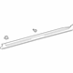 Toyota 75850-47020-A0 Rocker Molding, White, Passenger Side