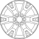 Toyota 42611-35670 Wheel, Disc Toyota 42611-35670 Wheel, Disc