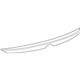 Toyota 76871-06912 Spoiler, Rear