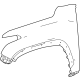Toyota 53811-AK010 Panel, Front Fender, Passenger Side