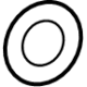 Toyota 81584-0E180 Backup Lamp Assembly Gasket, Rear