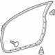 Toyota 67862-21020 Door Weatherstrip, Driver Side