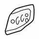 Toyota 57623-17021 Rear Plate, Passenger Side