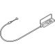 Toyota 77035-WB004 Release Cable, Rear Toyota 77035-WB004 Release Cable, Rear