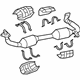 Toyota 17450-0P180 Front Pipe, Driver Side