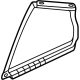 Toyota 68123-AQ010 Glass, Rear Door Quarter