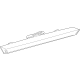 Toyota 81570-12450 High Mount Lamp, Rear Center