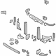 Toyota 53201-0C082 Radiator Support, Front