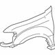 Toyota 53814-0C040 Fender Extension, Driver Side