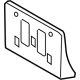 Toyota 52114-02290 License Bracket, Front