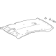 Toyota 63310-AQ010-B0 Headlining Assembly, Roof