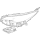 Toyota 81110-08130 Headlamp Assembly, Passenger Side