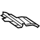 Toyota 63176-F4010 Hinge Reinforcement, Driver Side
