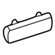 Toyota 75623-33083-A0 Body Side Molding, White, Outside Rear Passenger Side