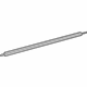 Toyota 75710-02310 Belt Molding, Passenger Side