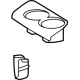 Toyota 64714-0E080-C0 Cup Holder, Rear Passenger Side