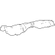 Toyota 58152-06200 Heat Shield, Lower