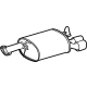Toyota 17440-F0161 Muffler, Driver Side