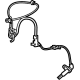 Toyota 89542-08060 ABS Sensor, Front Passenger Side