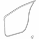 Toyota 67861-52260 Surround Weatherstrip, Passenger Side