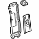 Toyota 62410-48060-A0 Upper Center Pillar Trim, Passenger Side