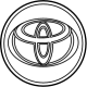 Toyota 42602-47320 Wheel Cover