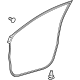 Toyota 67861-0R050 Door Weatherstrip, Passenger Side