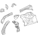 Toyota 53701-06260 Apron Assembly, Passenger Side