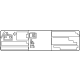 Toyota 74558-78010 Battery Label