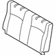 Toyota 79023-0E080-E0 Seat Back Cover, Sand, Rear