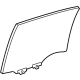 Toyota 68103-12890 Moveable Glass, Passenger Side