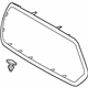 Toyota 52711-04020 Grille Surround, Front