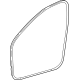 Toyota 67865-62020 Front Weatherstrip, Passenger Side