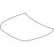 Toyota 53301-0E170 Hood, Front
