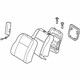 Toyota 71040-02240-B2 Seat Back Assembly, Medium Gray, Passenger Side