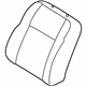 Toyota 71027-02440-B2 Seat Back Cover, Medium Gray, Passenger Side