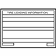 Toyota 42661-47020 Tire Info Label