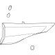 Toyota 81580-08090 Backup Lamp Assembly, Passenger Side