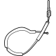 Toyota 69770-62020 Lock Cable, Rear