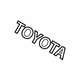 Toyota 75441-42050 Nameplate, Rear