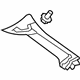 Toyota 62638-02010-B1 Pillar Trim, Passenger Side
