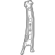 Toyota 61307-62020 Center Pillar Reinforcement, Inner Passenger Side