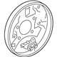 Toyota 47043-02130 Backing Plate, Rear Passenger Side