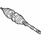Toyota 43460-39165 Shaft Assembly, Outboard Joint