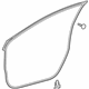 Toyota 67861-12A80 Door Weatherstrip, Passenger Side