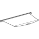 Toyota 64910-0E090-C0 Tonneau Cover, Rear