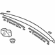 Toyota 76085-52111-A0 Spoiler Assembly, White, Rear