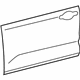 Toyota 67111-0C040 Outer Panel, Passenger Side